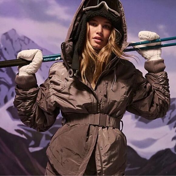 FP movement $498 lift love jacket coat preppy ski Snowboard girly XS Free People - Picture 1 of 8